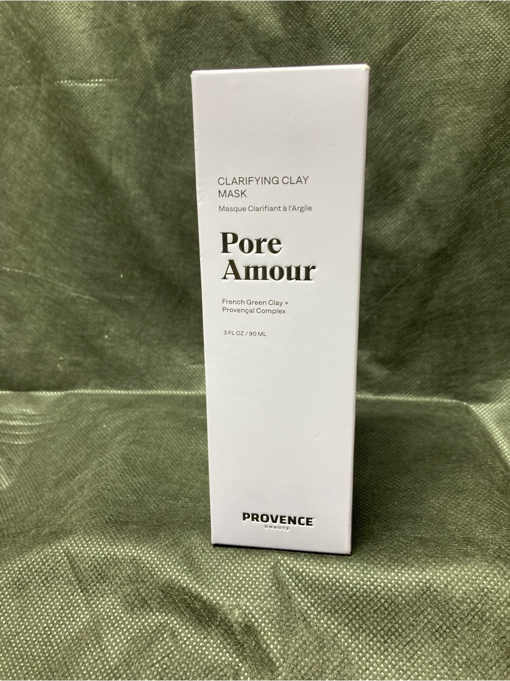 Pore Amour Clarifying Clay Mask by PROVENCE — White Box